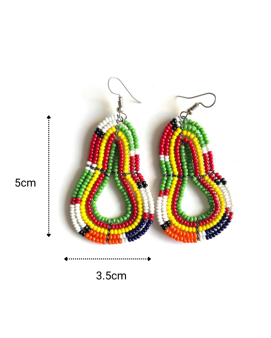 Brincos Tradicionais Maasai - Cabaça