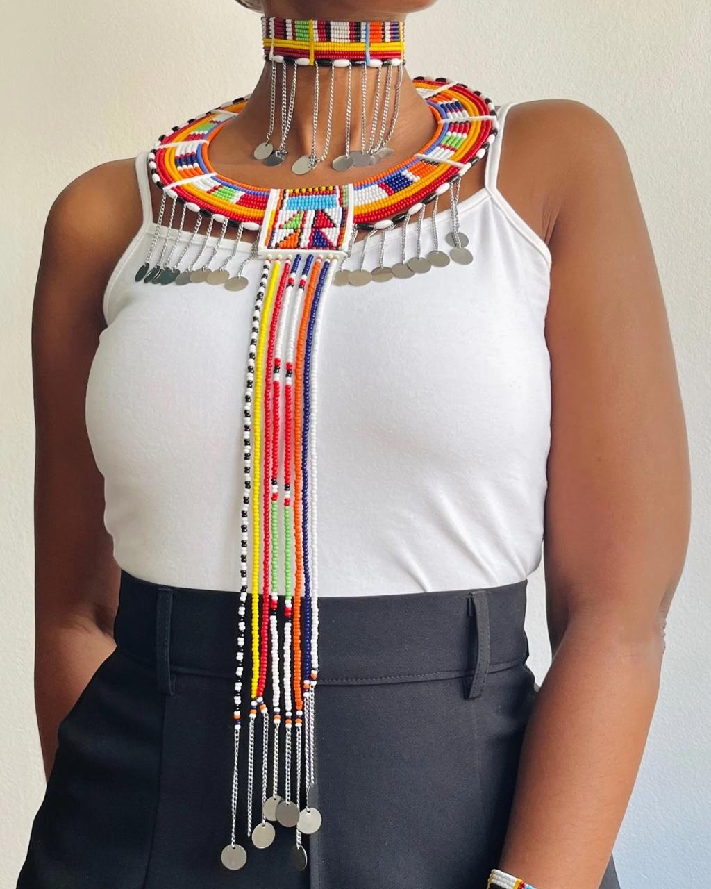 Colar Tradicional Maasai