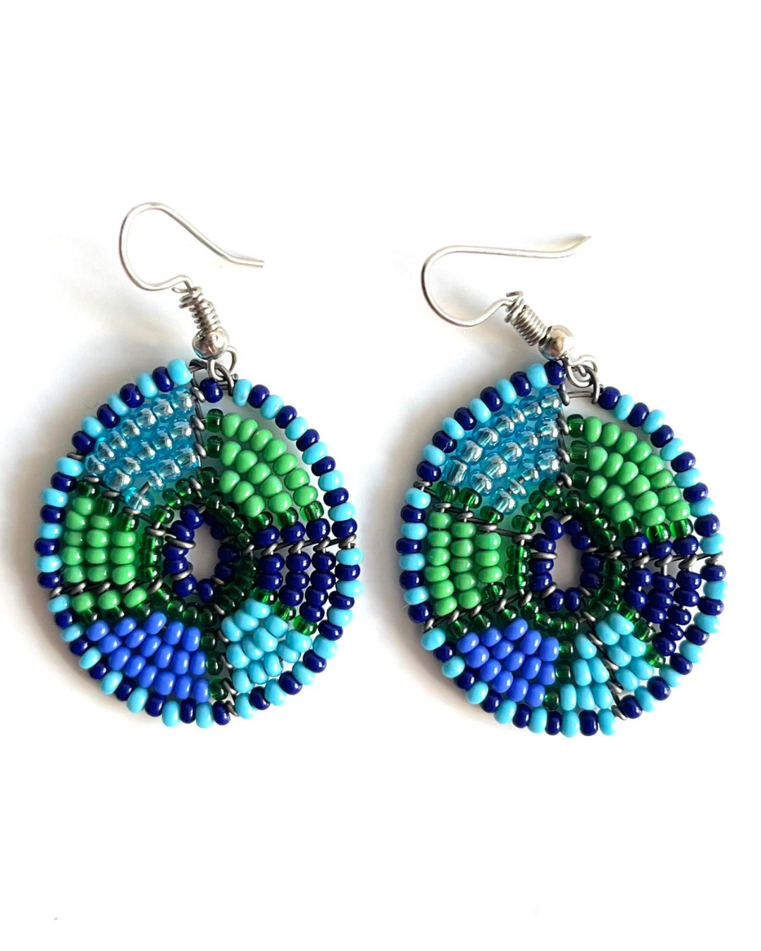 Brincos Maasai - Circular - Pavoa