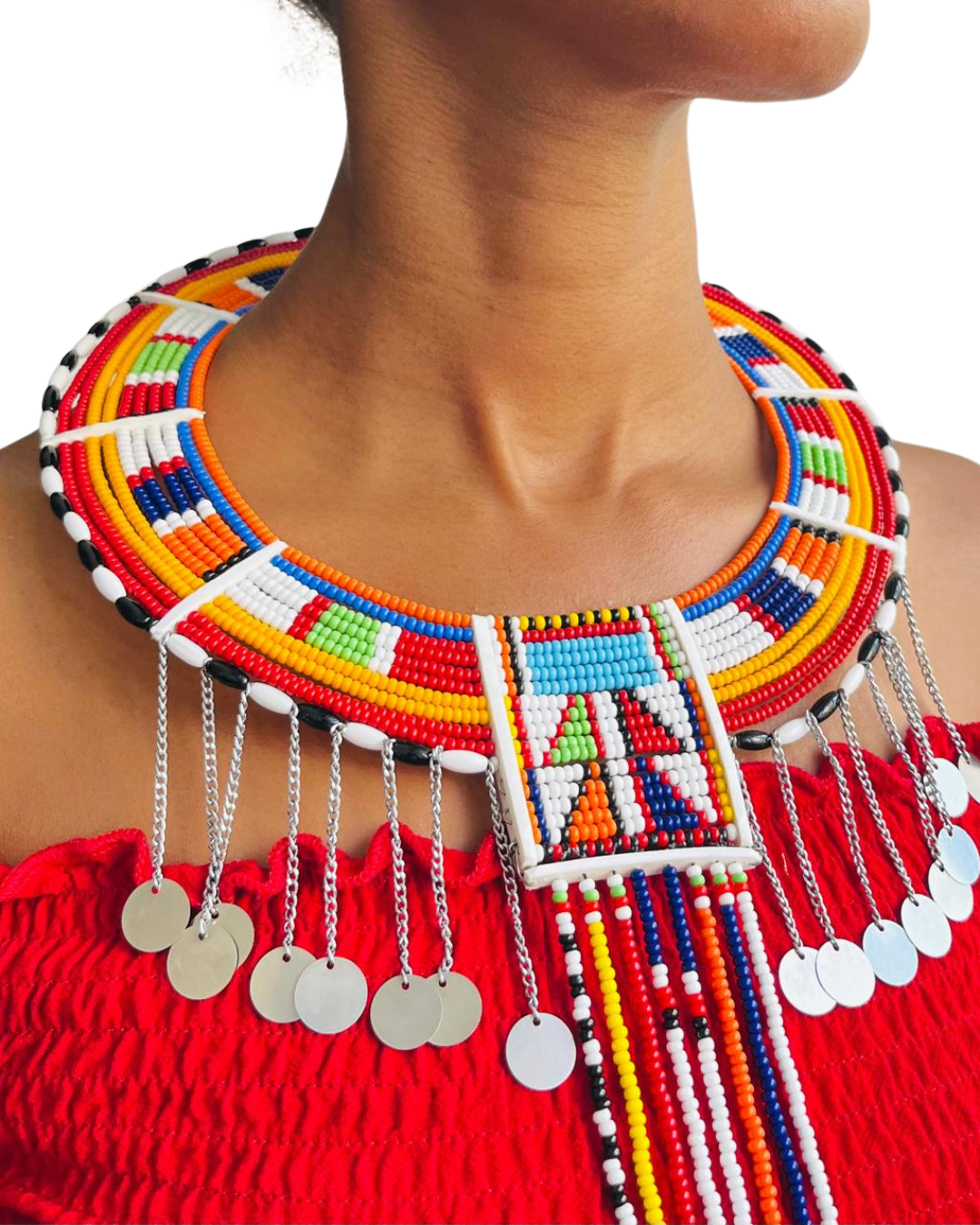 Pré-venda: Colar Tradicional Maasai