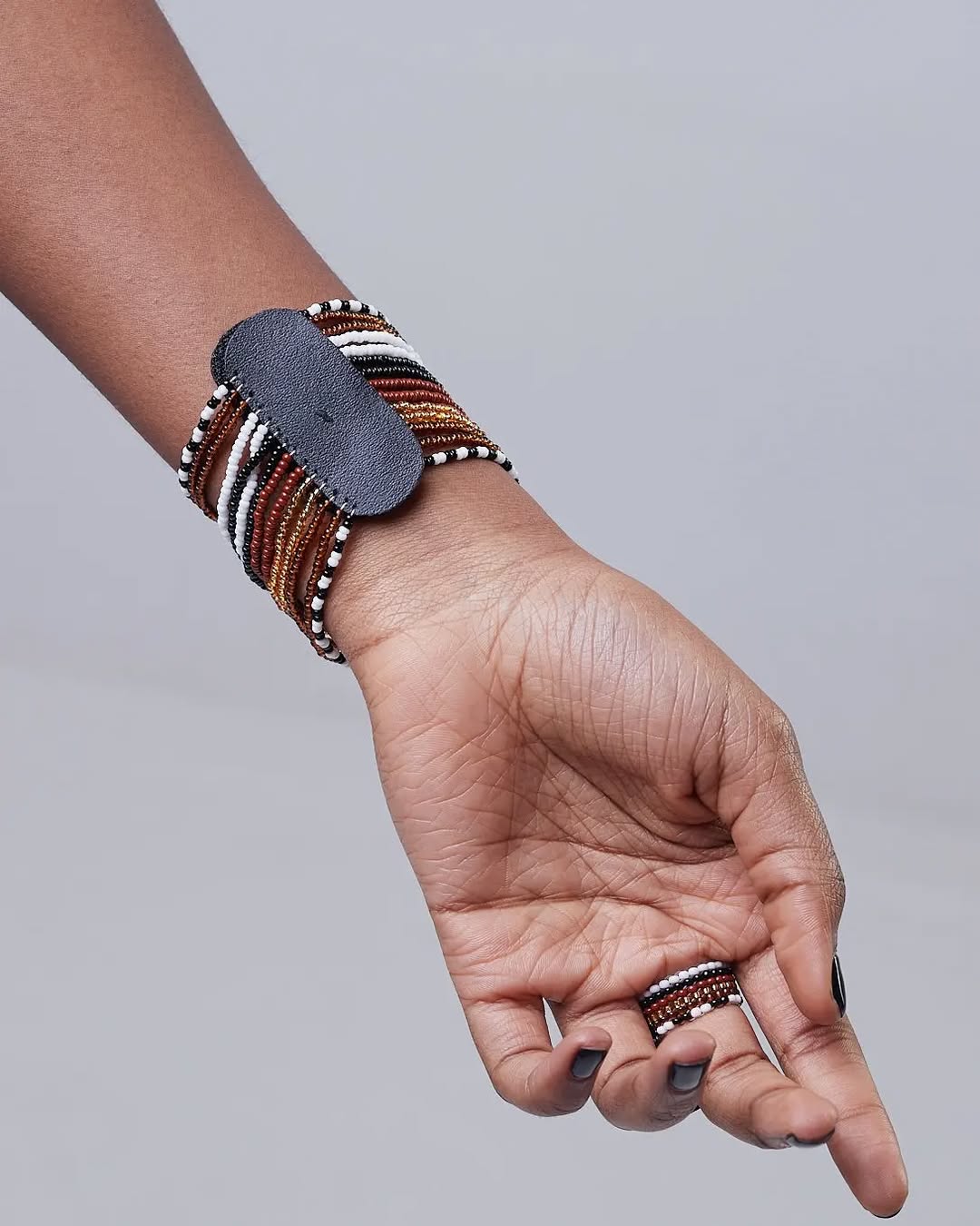 Ring Bracelet - Chocolate