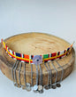 Traditional Maasai Necklace - Blue Bead in the Middle